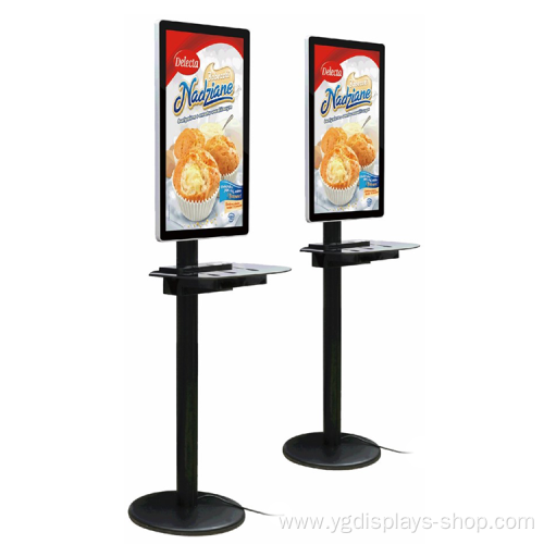 32" LCD Charging Kiosk Digital Screen charging station